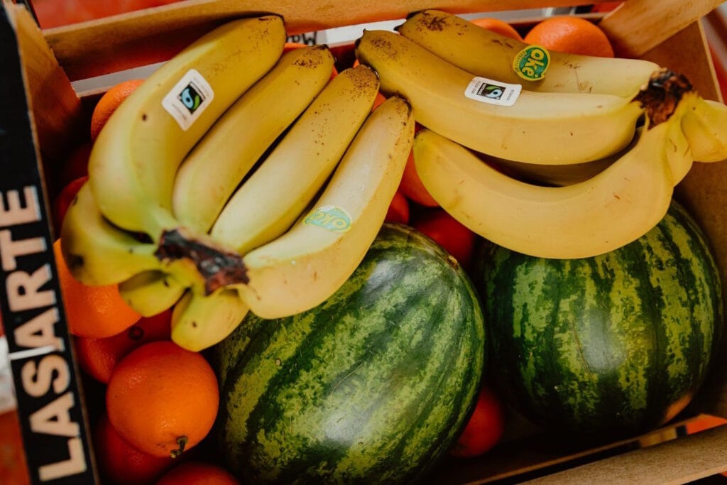 Fruit in krat